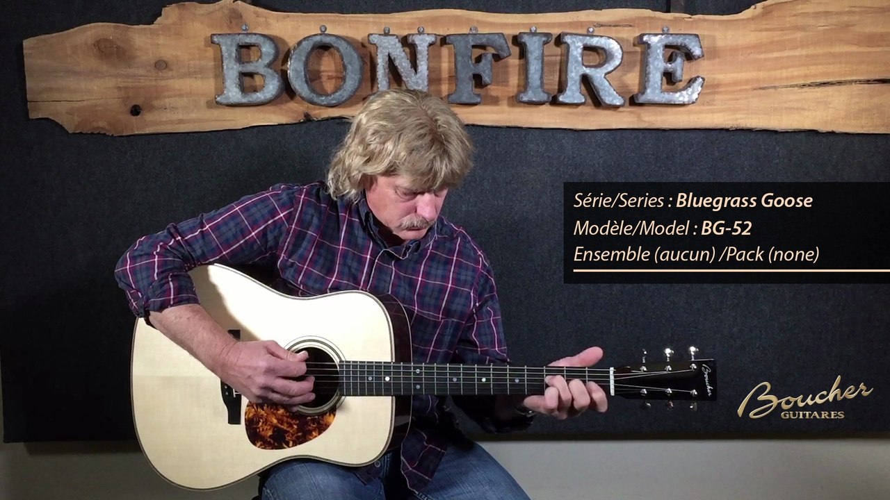 Richard Bennett Boucher BG-52 Bluegrass Goose Dreadought