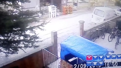 Konya'da av tüfeğiyle market soygunu - Soygun anı güvenlik kamerasında
