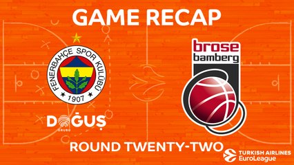 Highlights: Fenerbahce Dogus Istanbul - Brose Bamberg