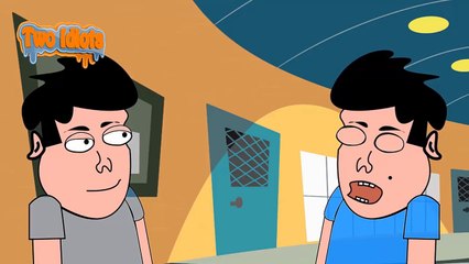 Bangla Funny Jokes - বলদ VS হাদা - Bangla Cartoon Funny Video 2017 - Two Idiots