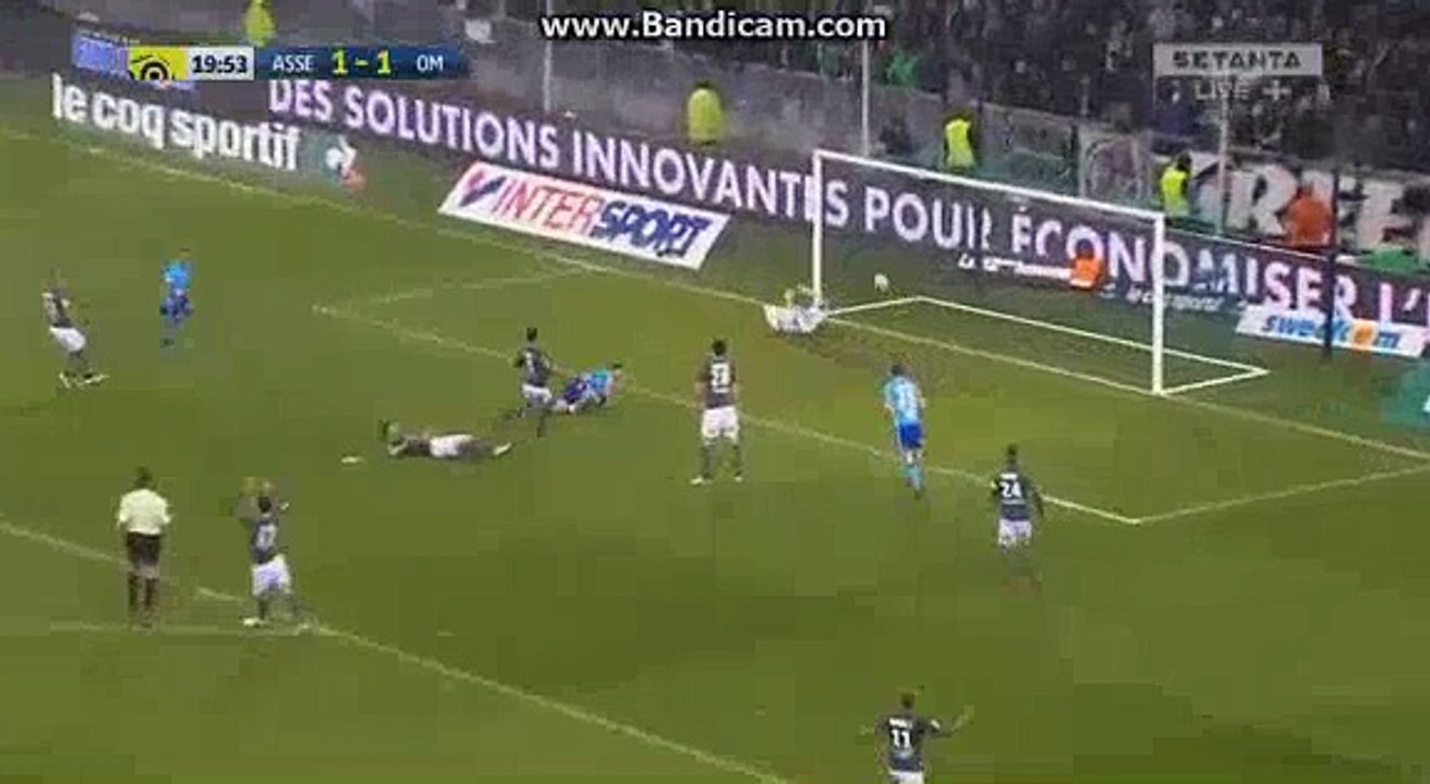 Morgan Sanson Goal HD - Saint Etienne 1-2 Olympique Marseille