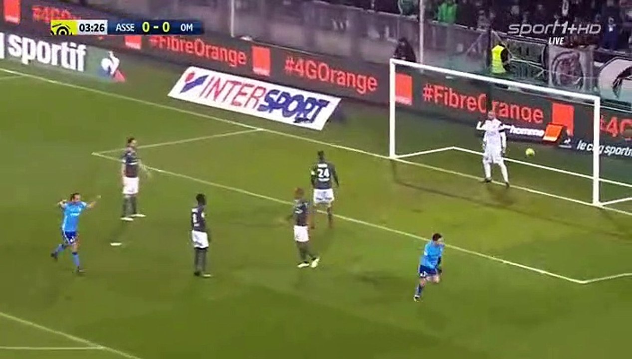 But Florian Thauvin Saint-Etienne 0-1 Marseille  (OM)