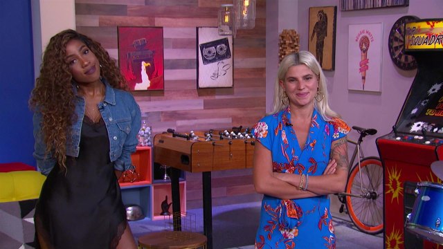 Sevyn Streeter and Carly Aquilino Flex Their Saved by the Bell Knowledge: Trivial Takedown PreGame