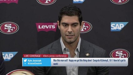 Jimmy G on Super Bowl LII: 'It was a tough loss' for Patriots