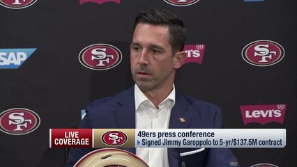 Kyle Shanahan explains when he realized Jimmy G was the franchise QB for 49ers