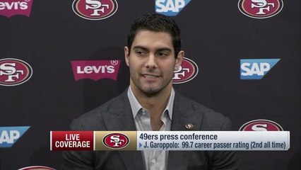 Jimmy G on contract extension: 'It's been a long time coming'