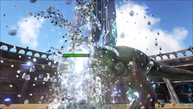 GIGANOTOSAURUS VS JEFE FINAL DE ARK: SURVIVAL EVOLVED