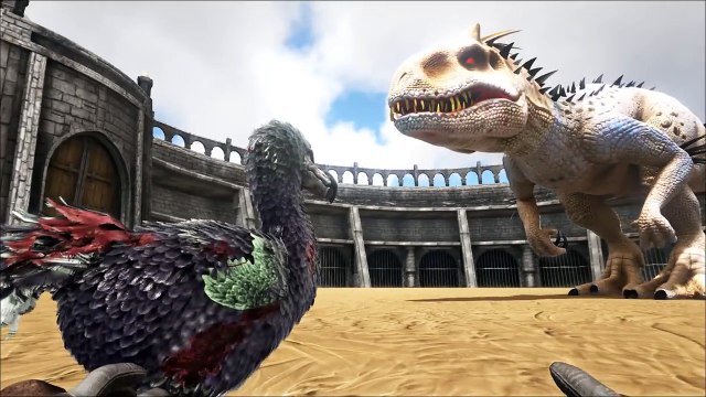 INDOMINUS REX VS DODO (lvl 9,999,999) | ARK: Survival Evolved