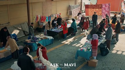 Aşk ve Mavi 52.Bölüm - Cemal pazarda satış yaparsa!