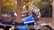 Nostalgicbike.com (Japanese Pretty Motorcycle Girl!!) | Z250FTに跨るKAWAII女の子