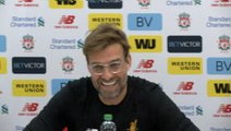 Klopp left baffled by press conference 80's music