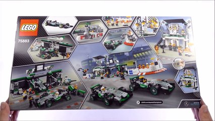 Lego Speed Champions 75883 MERCEDES AMG PETRONAS Formula One™ Team - Lego Speed Build Review