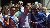 Comienza carnaval de Rio con bendición de alcalde evangélico