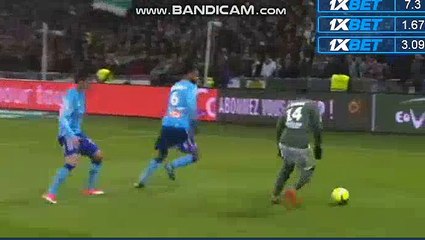 Robert Beric Goal HD - Saint Etienne 2-2 Marseille - 09.02.2018 HD