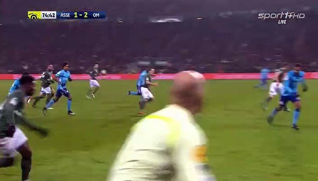 Robert Beric Goal HD - St Etienne	2-2	Marseille 09.02.2018