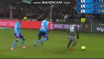2-2 Robert Berić Super Goal HD - Saint Etienne vs Marseille -  09.02.2018 HD