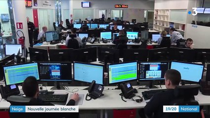Neige : une nouvelle journée blanche