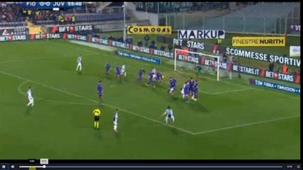 Federico Bernardeschi Free Kick  Goal - Fiorentina vs Juventus  0-1  09.02.2018 (HD)