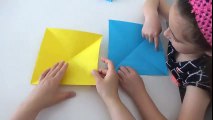 Okul Öncesi Origami Kutu Yapımı Etkinliği | Kağıttan Kutu Nasıl Yapılır ?