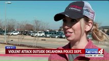 Man Stabbed in Front of Oklahoma Police Station While Picking Up Kids