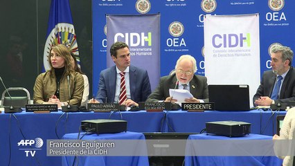 CIDH denuncia deterioro democrático y de DDHH en Venezuela