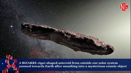 Alien Spaceship Asteroid Heads Towards Earth