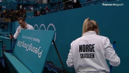 JO 2018 : Curling - Doubles Mixtes. Les Athlètes Olympiques de Russie s'emparent du bronze !