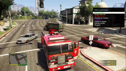 LE POMPIER DE GTA5 #2 - JE METS LE FEU AUX VOITURE DES JOUEURS - TROLL , FUN , DELIRE