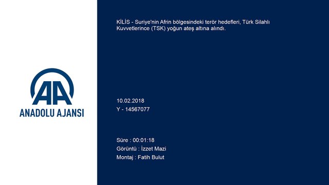 Zeytin Dalı Harekatı - KİLİS