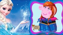 PEPPA PIG DISFRAZADA DE LOS PERSONAJES DE FROZEN PAW PATROL EL CHAVO DEL OCHO TOY STORY