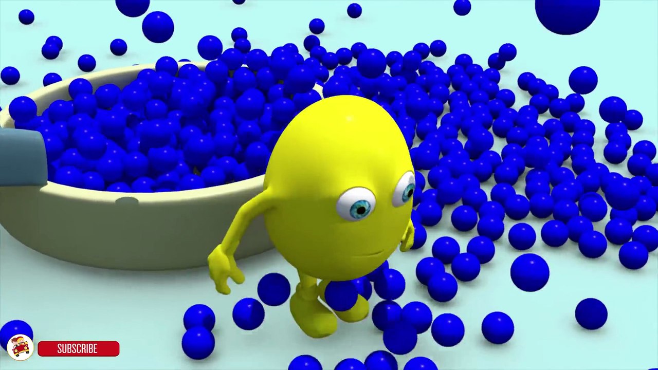 Colors for Children to Learn with Surprise Eggs Ball Pit Show - Cars for Kids TV