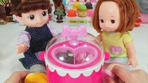 콩순이 와 뽀로로 차밍걸스 초콜릿 파티시엘 장난감 달콤한 디저트 만들기 놀이 Baby doll & pororo Chocolate Maker Playset toys Cooking