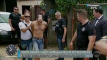 Polícia prende criminosos que tentavam resgatar chefe de quadrilha