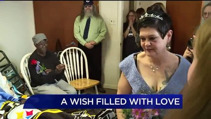 Man's Dying Wish Comes True, Marries Love of His Life