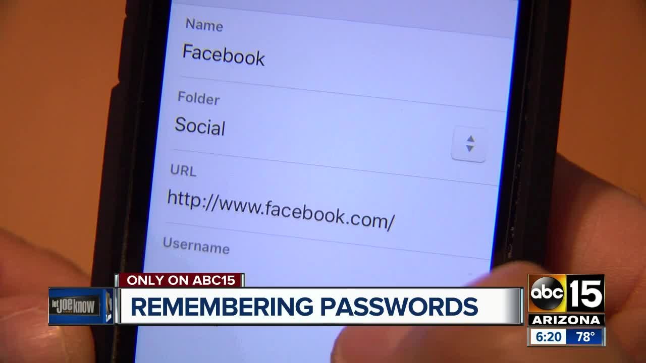 If you have a difficult time with passwords, this story is for you