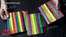 Colorful holder with Ice Cream Stick / Popsicle Sticks - JK Arts 561