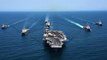 Strong Message To North Korea- US Aircraft Carrier USS Carl Vinson Drills With S. Korean Navy