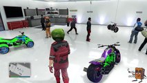 NEW GTA 5 - Dope Epic Garage Showcase with Almost All The New Motorcycles!!! (GTA 5 BIKER DLC)