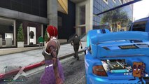 (PATCHED) GTA 5 Glitches - Invisible arms with the glitched skirt outfit. patch 1.32 (Modded outfit)