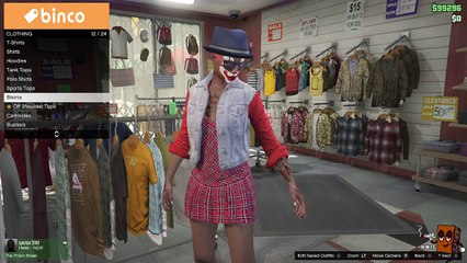 GTA 5 - Invisible boobs for female characters! + Helmet & mask glitch (Xbox 360, Xbox One, PS3, PS4)