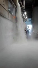 So this happened today at a milk powder factory... I cleaned the whole factory on Saturday from 6am to 4pm and then this happens...