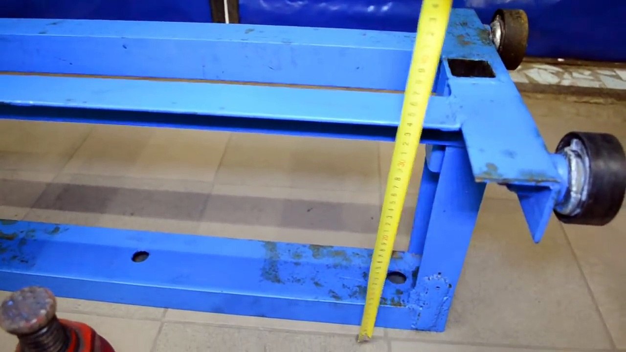 Траверса в гараж / подробно