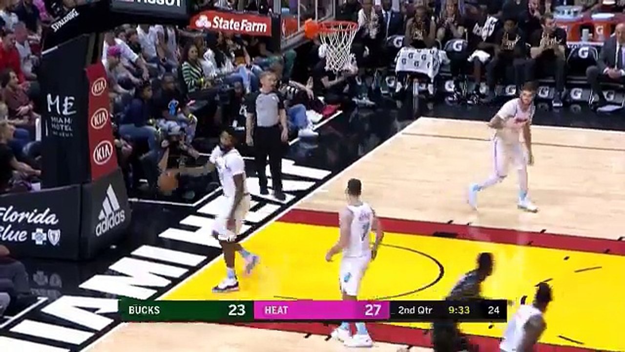 Thon Maker (8 points) Highlights vs. Miami Heat