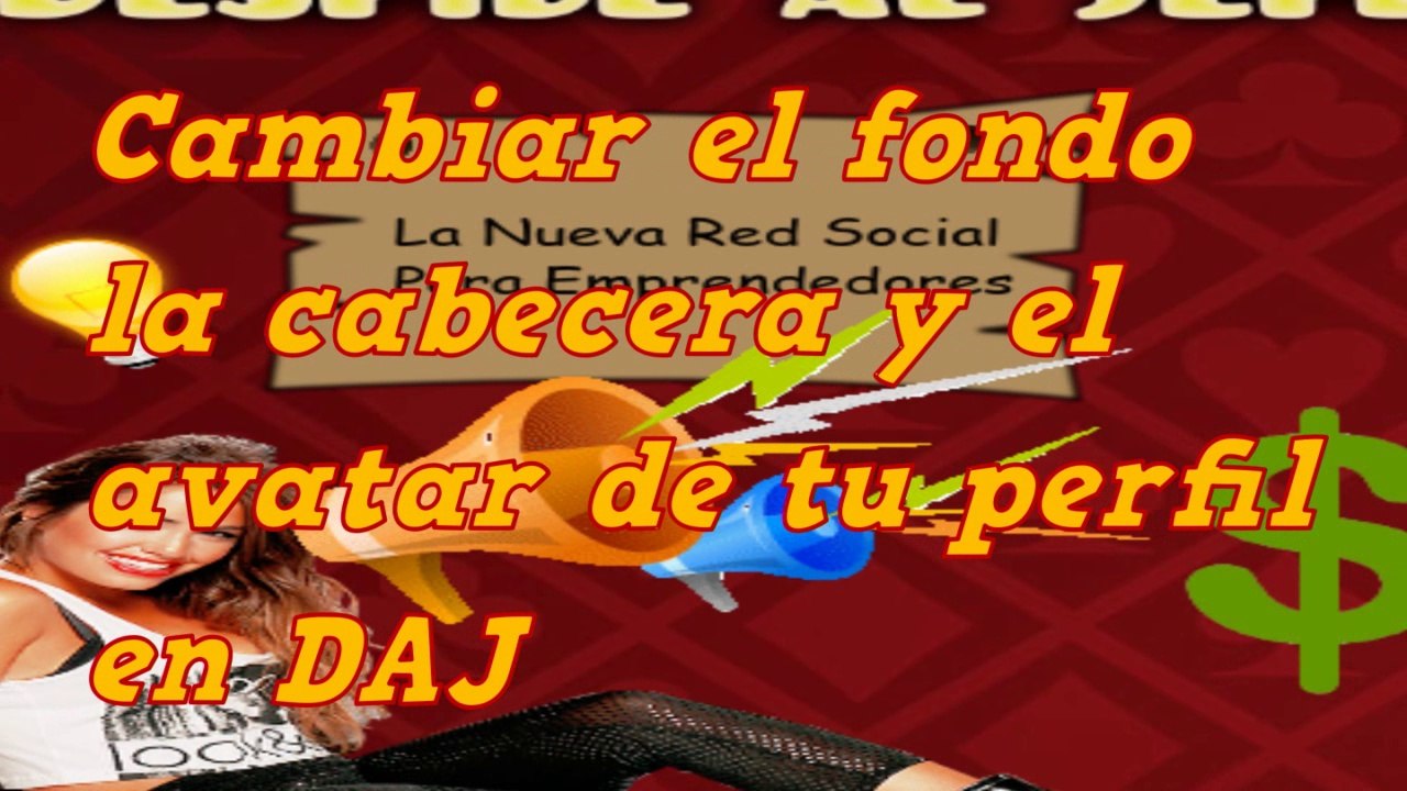 Cambiar el fondo y la cabecera en Despidealjefe