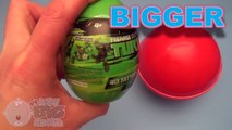 Surprise Eggs Learn Sizes from Smallest to Biggest! Opening Eggs with Toys, Candy and Fun! Part 36