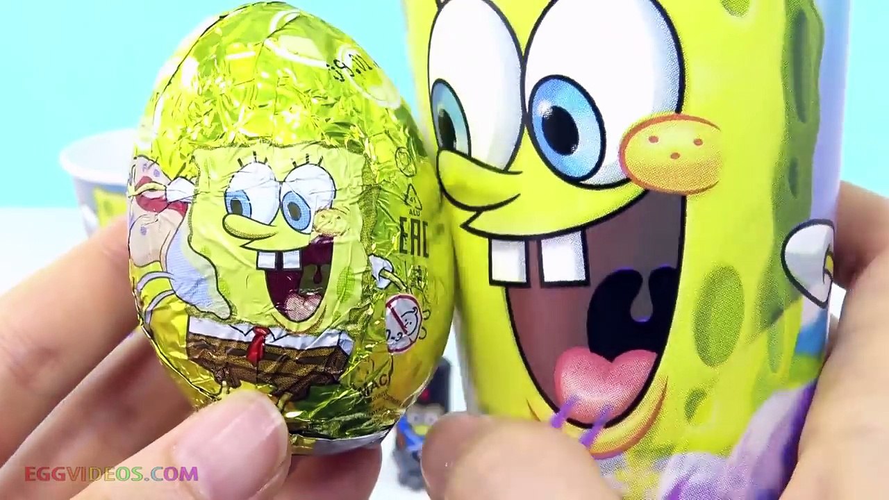 Play Foam Ice Cream Surprise Toys SpongeBob Minions Toy Story Star Wars Kinder Chocolate Eggs