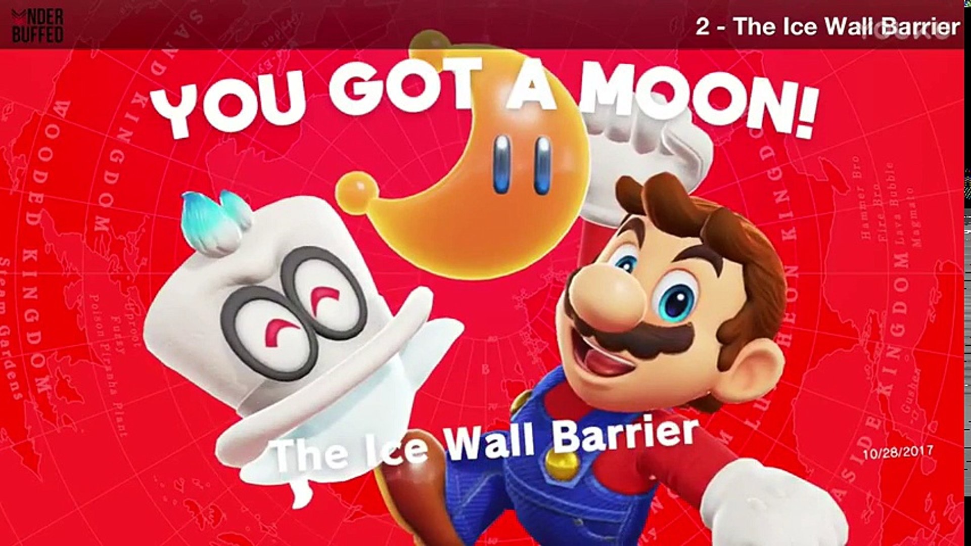 Super Mario Odyssey Snow Kingdom Power Moons 1 32 Guide - video Dailymotion