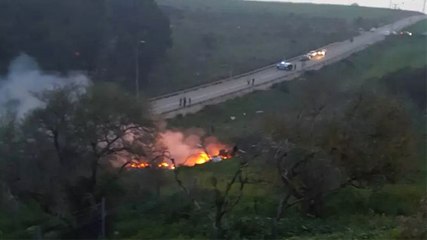 Son Dakika! Ortadoğu'da Hareketlilik! Suriye'de İsrail Jeti Düşürüldü, Şam'da Patlama Sesleri Duyuluyor