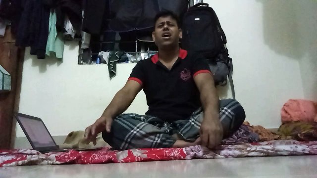 খালি গলায় এর চাইতে ভাল গাওয়া সম্ভব না ।