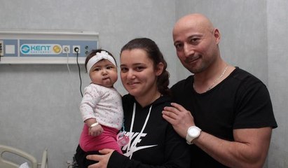 9 aylık Azra, annesinin hastalığını erken fark etmesiyle hayata tutundu